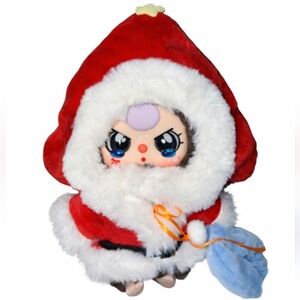 Baby Three Christmas Carnival 200%-Santa Plush with Special Eyes NEW -